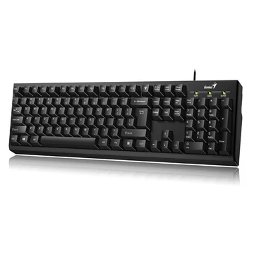 Genius billentyűzet vezetékes fekete USB Smart KB-100