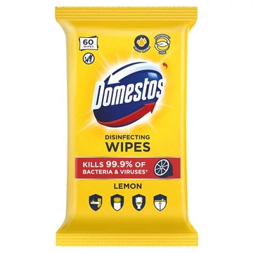 Domestos nedves törlőkendő 60db citrus