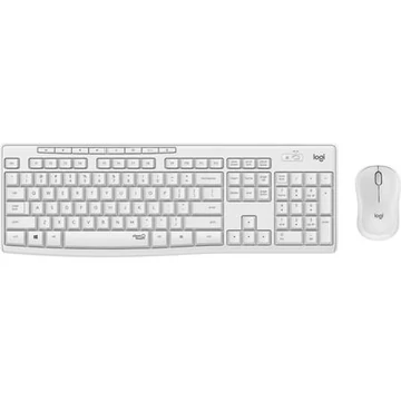 Logitech egér és billentyűzet készlet vezeték nélküli USB piszkosfehér MK295