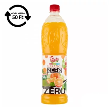 Pölöskei 1L Zero Narancs ízű szörp