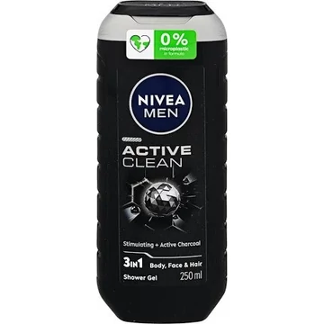 Nivea men tusfürdő 250ml active clean
