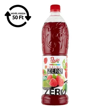 Pölöskei 1L Zero Málna ízű szörp