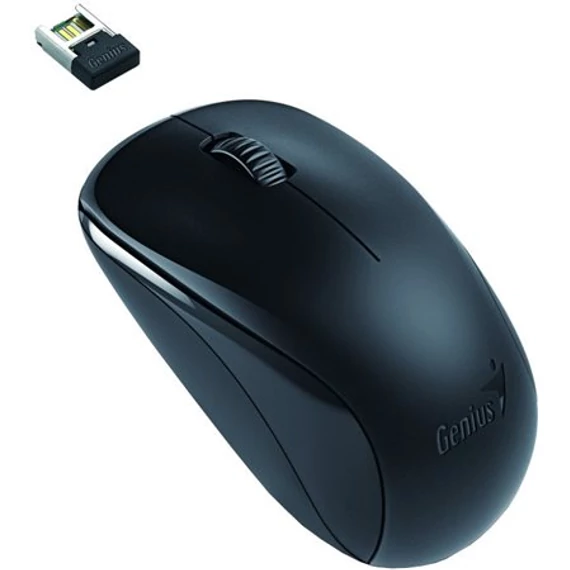 Genius egér fekete vezeték nélküli USB NX-7000