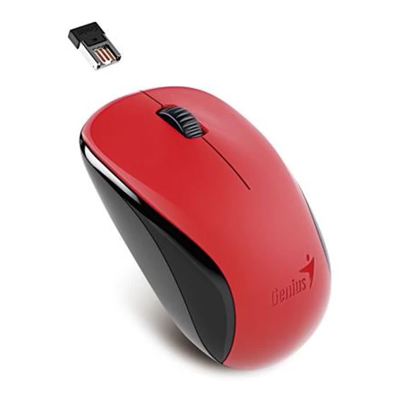 Genius egér piros vezeték nélküli USB NX-7000