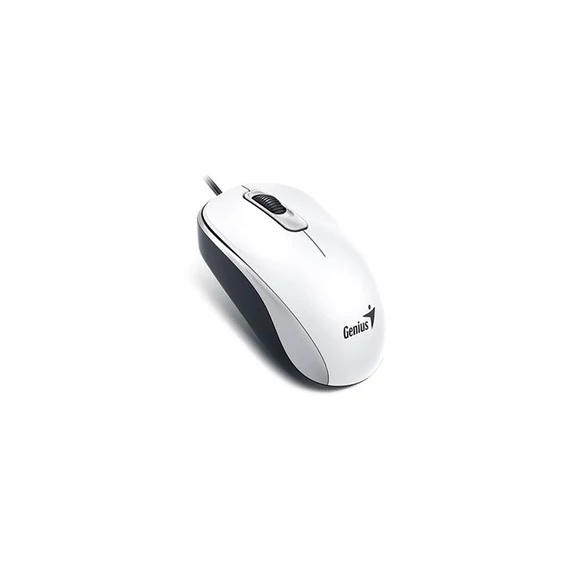 Genius egér fehér vezetékes USB DX-120