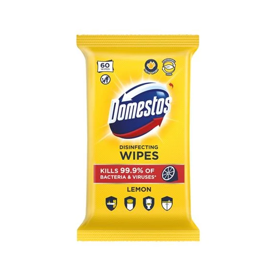 Domestos nedves törlőkendő 60db citrus
