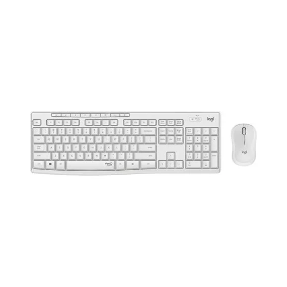 Logitech egér és billentyűzet készlet vezeték nélküli USB piszkosfehér MK295