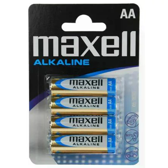 Maxell Alkaline AA 4db ceruza elem