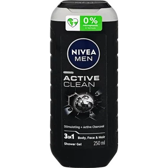 Nivea men tusfürdő 250ml active clean