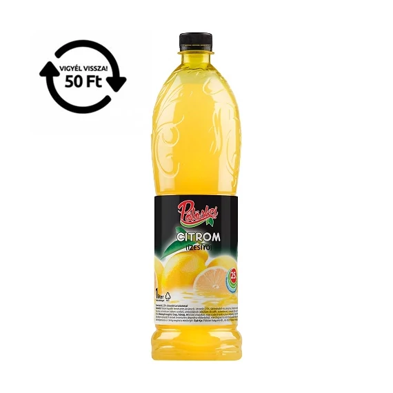 Pölöskei 1L Citrom ízesítő 25%