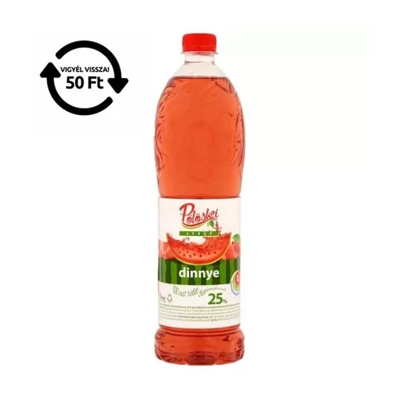Pölöskei 1L Dinnye ízű szirup